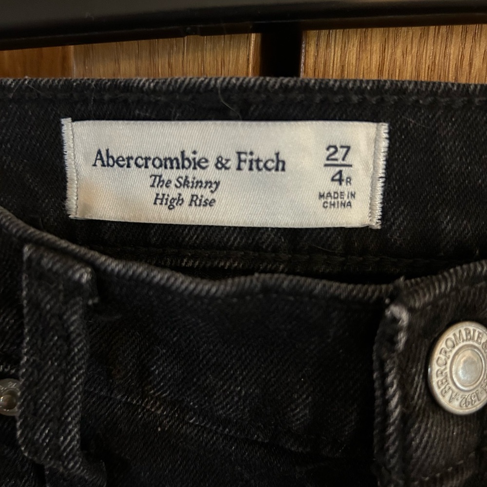 Abercrombie black jeans